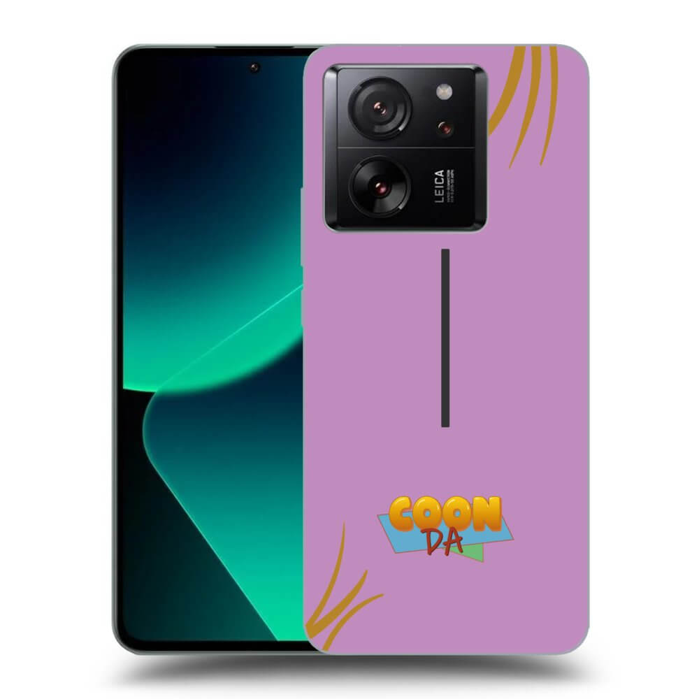 Picasee silikónový prehľadný obal pre Xiaomi 13T Pro - COONDA růžovka