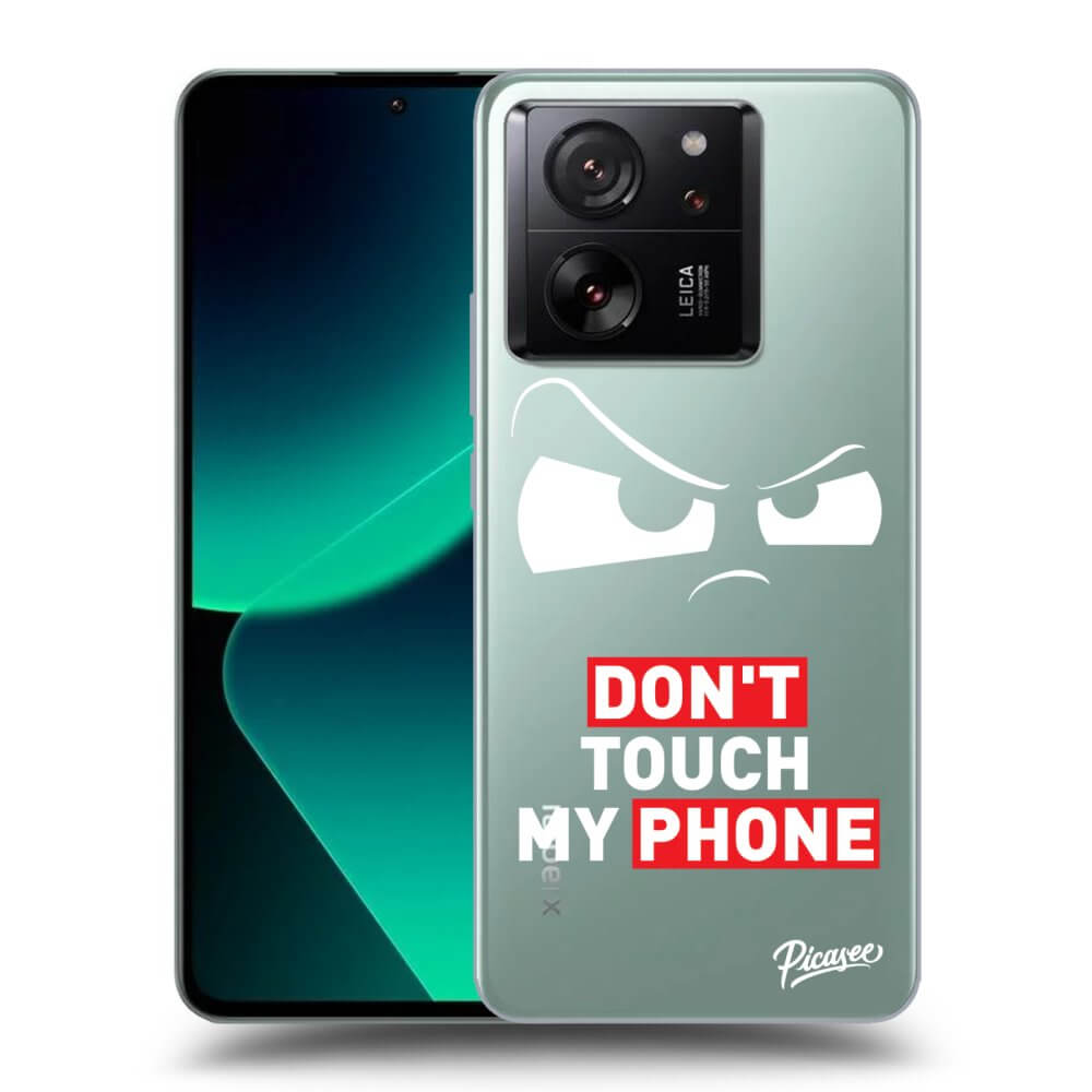 Picasee silikónový prehľadný obal pre Xiaomi 13T Pro - Cloudy Eye - Transparent