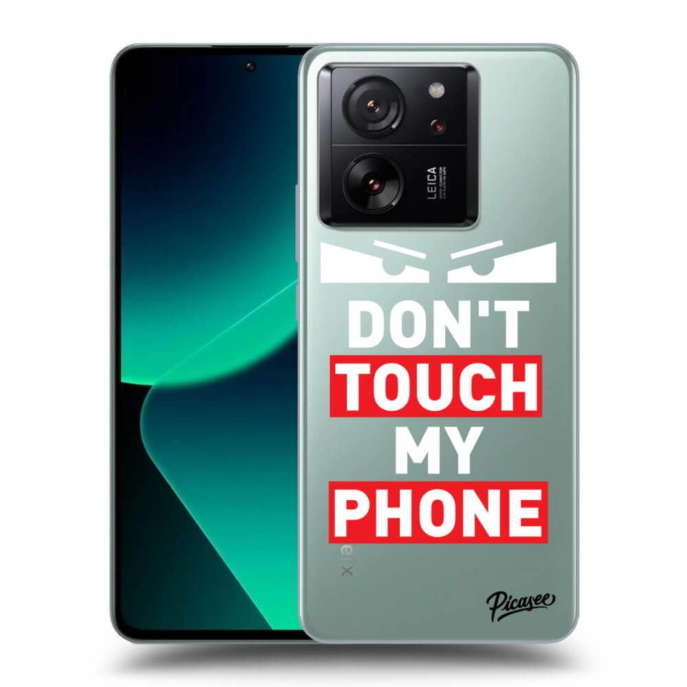 Picasee silikónový prehľadný obal pre Xiaomi 13T Pro - Shadow Eye - Transparent