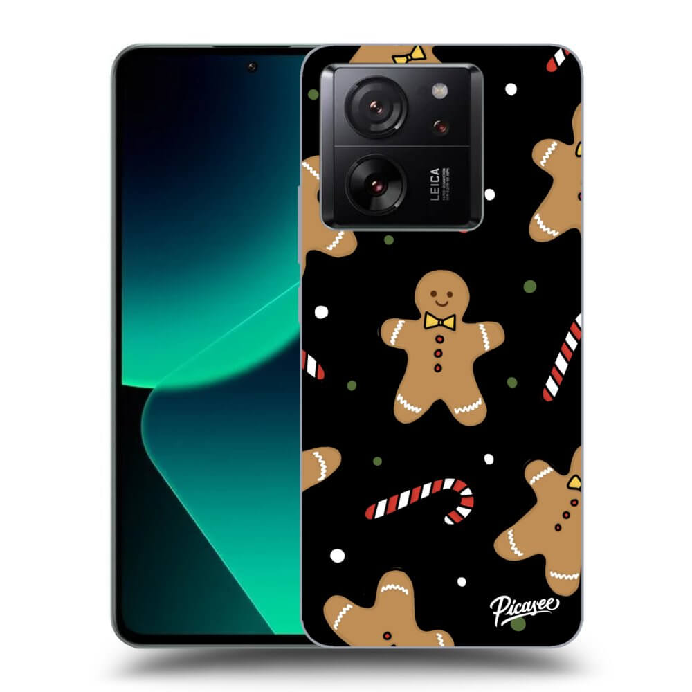 Picasee silikónový čierny obal pre Xiaomi 13T Pro - Gingerbread