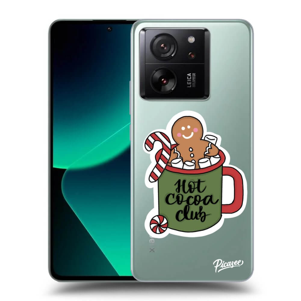 Picasee silikónový prehľadný obal pre Xiaomi 13T Pro - Hot Cocoa Club