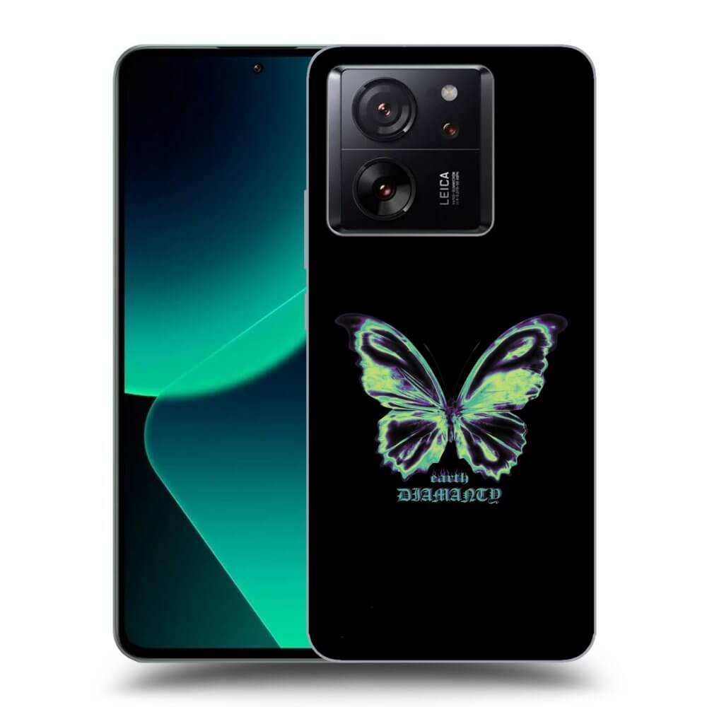 Picasee silikónový prehľadný obal pre Xiaomi 13T Pro - Diamanty Blue