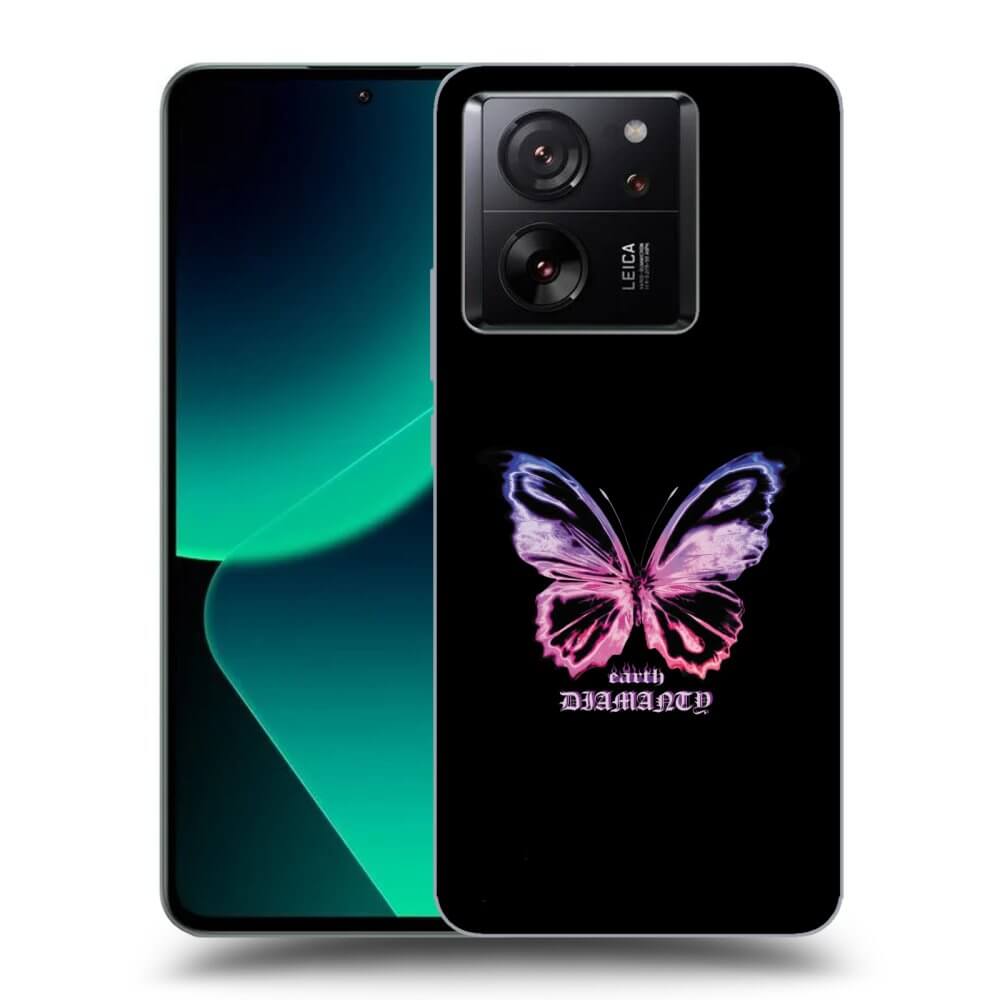Picasee silikónový prehľadný obal pre Xiaomi 13T Pro - Diamanty Purple