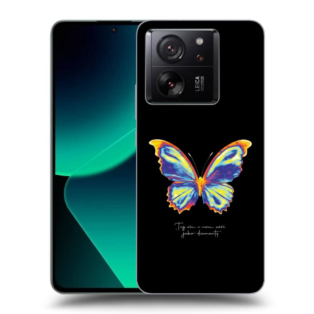 Picasee silikónový prehľadný obal pre Xiaomi 13T Pro - Diamanty Black