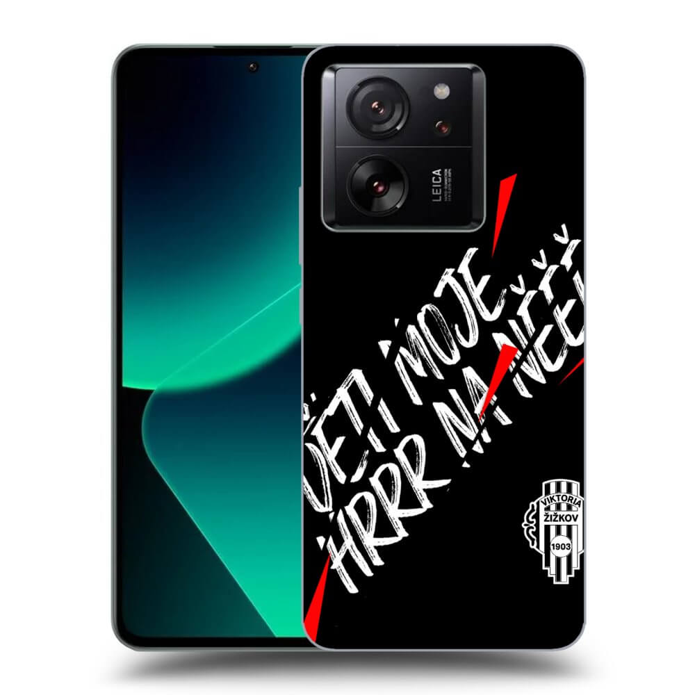 Picasee silikónový čierny obal pre Xiaomi 13T Pro - FK Viktoria Žižkov D