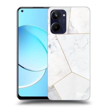 Obal pre Realme 10 4G - White tile