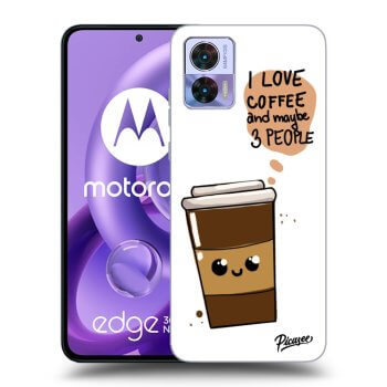 Obal pre Motorola Edge 30 Neo - Cute coffee