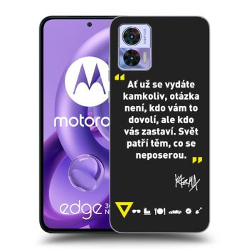 Obal pre Motorola Edge 30 Neo - Kazma - SVĚT PATŘÍ TĚM, CO SE NEPOSEROU