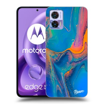 Obal pre Motorola Edge 30 Neo - Rainbow
