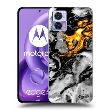 Obal pre Motorola Edge 30 Neo - Black Gold 2