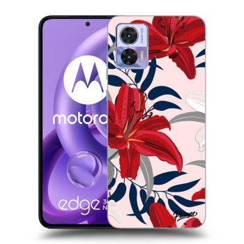 Obal pre Motorola Edge 30 Neo - Red Lily