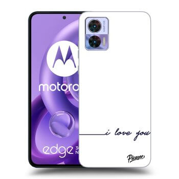Obal pre Motorola Edge 30 Neo - I love you