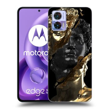 Obal pre Motorola Edge 30 Neo - Gold - Black