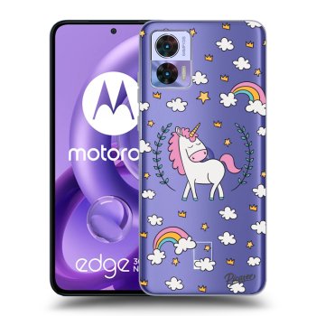 Obal pre Motorola Edge 30 Neo - Unicorn star heaven