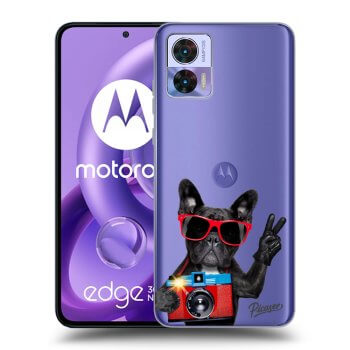 Obal pre Motorola Edge 30 Neo - French Bulldog