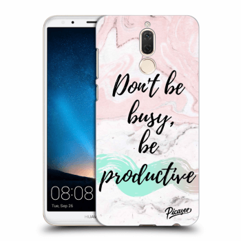 Picasee silikónový mliečny obal pre Huawei Mate 10 Lite - Don't be busy, be productive