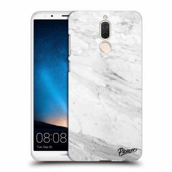 Picasee silikónový prehľadný obal pre Huawei Mate 10 Lite - White marble