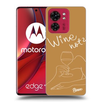 Obal pre Motorola Edge 40 - Wine not