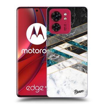 Obal pre Motorola Edge 40 - Black & White geometry