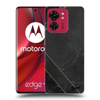 Obal pre Motorola Edge 40 - Black tile