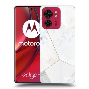 Obal pre Motorola Edge 40 - White tile