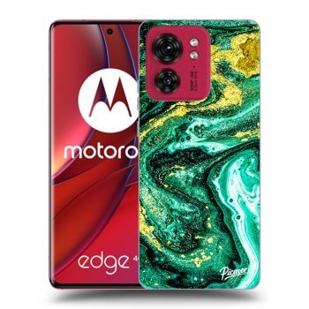 Obal pre Motorola Edge 40 - Green Gold