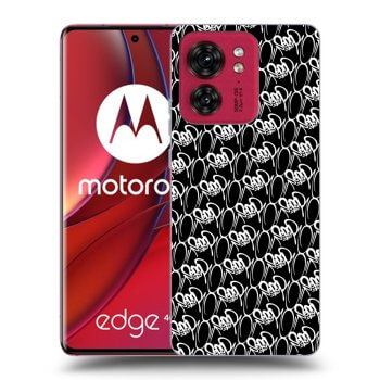 Obal pre Motorola Edge 40 - Separ - White On Black 2