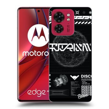 Obal pre Motorola Edge 40 - BLACK DISCO