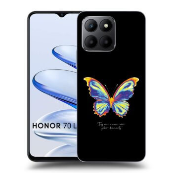 Obal pre Honor 70 Lite - Diamanty Black