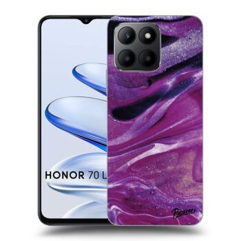 Obal pre Honor 70 Lite - Purple glitter