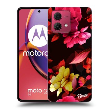 Obal pre Motorola Moto G84 5G - Dark Peonny