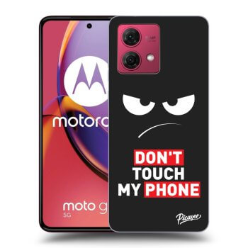 Obal pre Motorola Moto G84 5G - Angry Eyes - Transparent