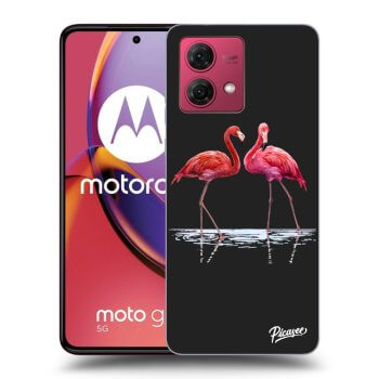 Obal pre Motorola Moto G84 5G - Flamingos couple