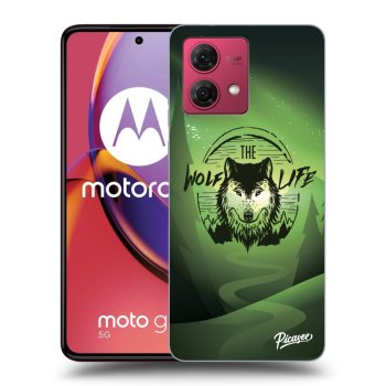 Obal pre Motorola Moto G84 5G - Wolf life