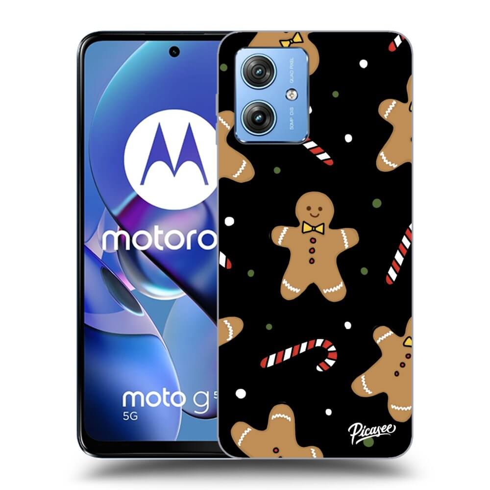 Picasee silikónový čierny obal pre Motorola Moto G54 5G - Gingerbread