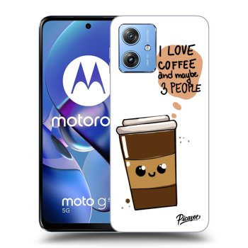 Obal pre Motorola Moto G54 5G - Cute coffee