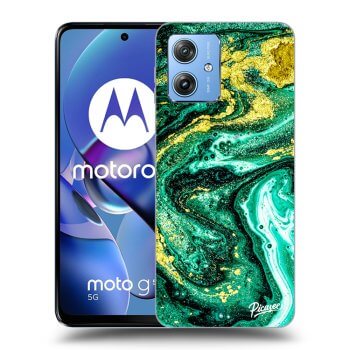 Obal pre Motorola Moto G54 5G - Green Gold