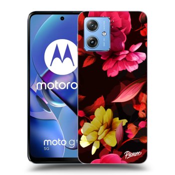 Obal pre Motorola Moto G54 5G - Dark Peonny