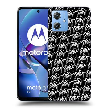 Obal pre Motorola Moto G54 5G - Separ - White On Black 2