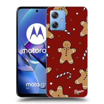 Picasee silikónový čierny obal pre Motorola Moto G54 5G - Gingerbread 2