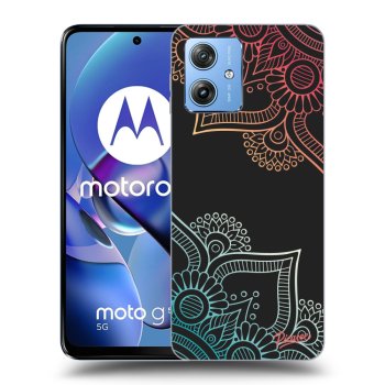 Obal pre Motorola Moto G54 5G - Kvetinový vzor