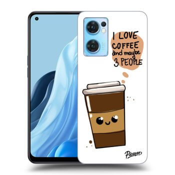 Obal pre OPPO Reno 7 5G - Cute coffee