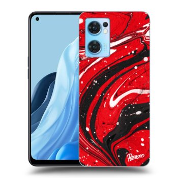 Obal pre OPPO Reno 7 5G - Red black