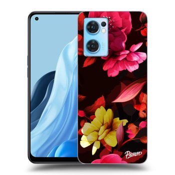 Obal pre OPPO Reno 7 5G - Dark Peonny