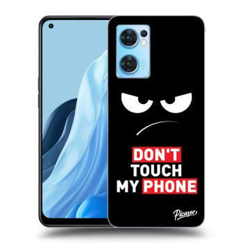 Obal pre OPPO Reno 7 5G - Angry Eyes - Transparent