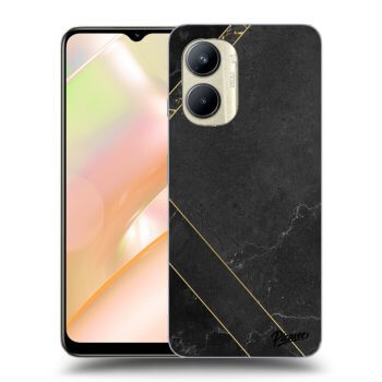 Obal pre Realme C33 (2023) - Black tile