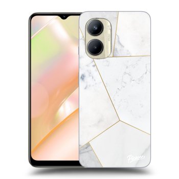 Obal pre Realme C33 (2023) - White tile