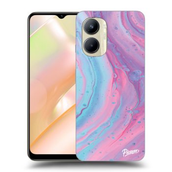Obal pre Realme C33 (2023) - Pink liquid