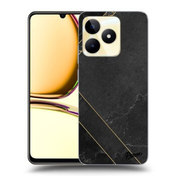 Obal pre Realme C53 - Black tile