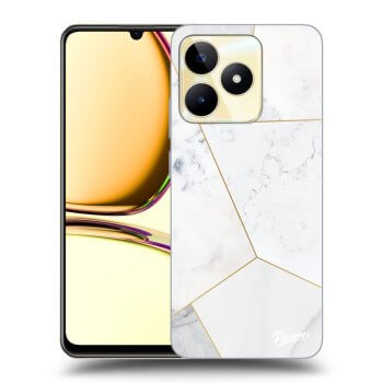 Obal pre Realme C53 - White tile